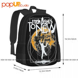 Ashes To Fatn Kid In Space Backpack Large Capacity Softback Bag