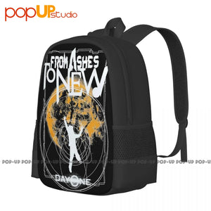 Ashes To Fatn Kid In Space Backpack Large Capacity Softback Bag