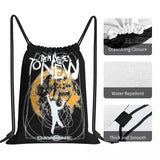Ashes To Fatn Kid In Space Drawstring Bags Gym Bag Vintage Shoe Bag