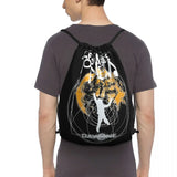 Ashes To Fatn Kid In Space Drawstring Bags Gym Bag Vintage Shoe Bag