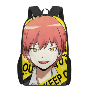 Assassination Classroom 3D Print Book Bags Back to School Bag Set