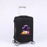 Astronaut Pattern Luggage Covers Protective Cover Elastic Luggage Cover