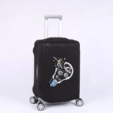 Astronaut Pattern Luggage Covers Protective Cover Elastic Luggage Cover