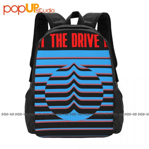 At The Drive In Bandstripespreshrunk Backpack Large Capacity
