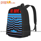 At The Drive In Bandstripespreshrunk Backpack Large Capacity