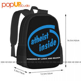 Vintage Gym Bag Atheist Design