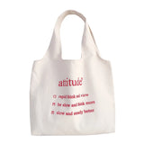 Women Canvas Tote Shopper Bags Casual Shoulder Bag Eco Reusable Shopping