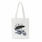 August D Graphic Print Handbags Harajuku Large Capacity Bag