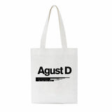 August D Graphic Print Handbags Harajuku Large Capacity Bag
