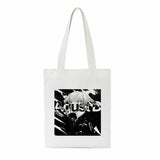 August D Graphic Print Handbags Harajuku Large Capacity Bag