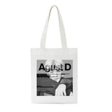 August D Graphic Print Handbags Harajuku Large Capacity Bag