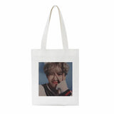 August D Graphic Print Handbags Harajuku Large Capacity Bag