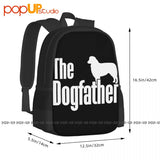 Australian Shepherd Backpack Large Capacity Print Gymnast Bag