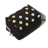 Ausuky Small Chrysanthemum Pattern Cosmetic Bag