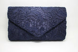 Ausuky Women Casual Clutch Envelope Bag Lace Dinner