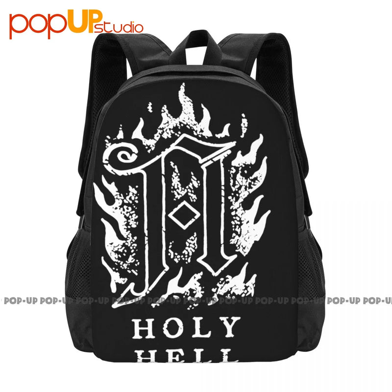 Architects Band Flame Backpack Large Capacity Foldable School Sport Bag