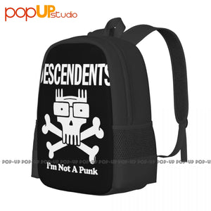 Descendents Not A Punk Backpack Large Capacity School Beach Bag