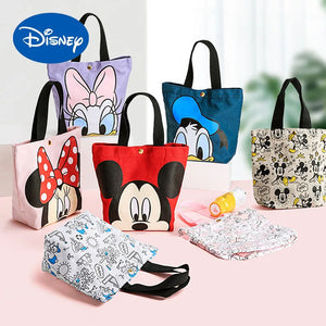 Mickey Portable Lunch Box Bag Aluminum Foil Insulation Lunch Bag