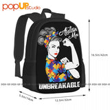 Autism Mom Unbreakable Autism Awareness Backpack