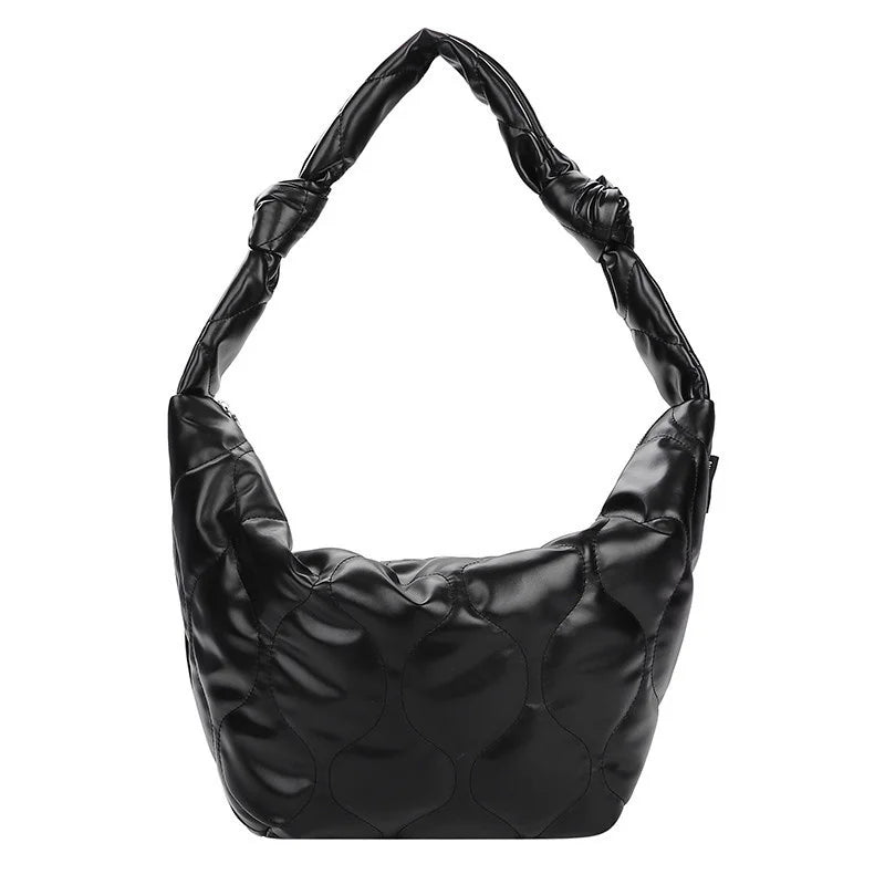 Quilted Bag Padded Space Women's Bags Cotton Clothes Satchels BM44