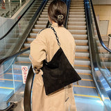 Solid Chain Tote Niche One-shoulder Diagonal Bag