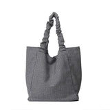Plaid Tote One-shoulder Canvas Bag