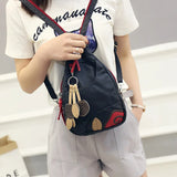 Autumn Backpack Ladies 2021 New Chest Bag Soft Leather Mini Messenger Bag