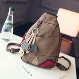 Autumn Backpack Ladies 2021 New Soft Leather Mini Messenger Bag
