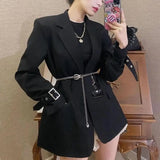 Autumn Mini Rhinestone Chain Belt Bag Wild Suit Skirt Decoration
