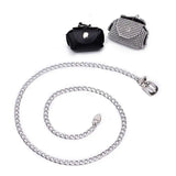 Autumn Mini Rhinestone Chain Belt Bag Wild Suit Skirt Decoration