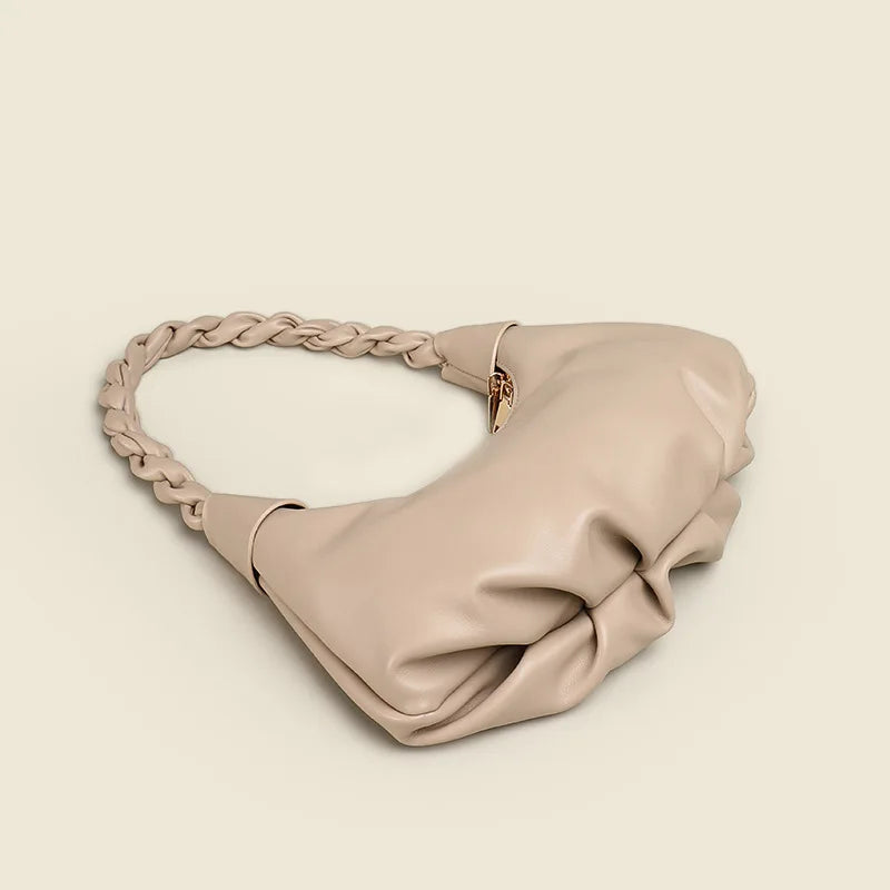 Autumn Hobos Shoulder Bag Soft PU Leather Vintage Handbag