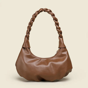 Autumn Hobos Shoulder Bag Soft PU Leather Vintage Handbag