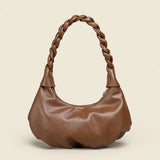 Autumn Hobos Shoulder Bag Soft PU Leather Vintage Handbag