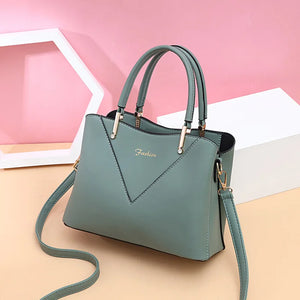 Autumn High One Shoulder Messenger Bag Women PU Handbag