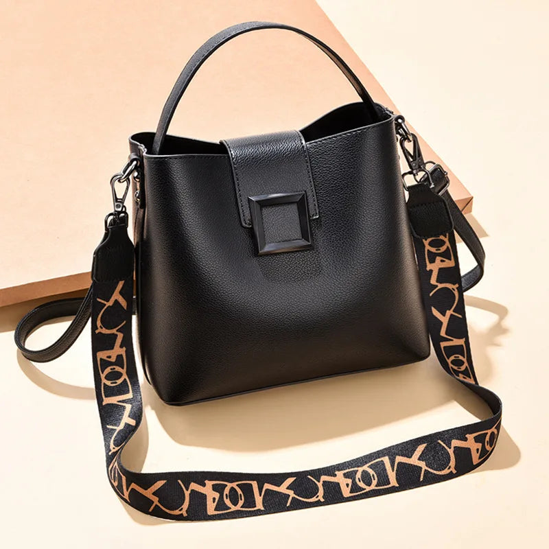 Autumn Casual Bucket Bag Women's Handbag