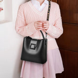 Autumn Casual Bucket Bag Women's Handbag