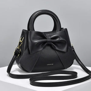 Women's Bow Handbag Sweet Messenger Bag