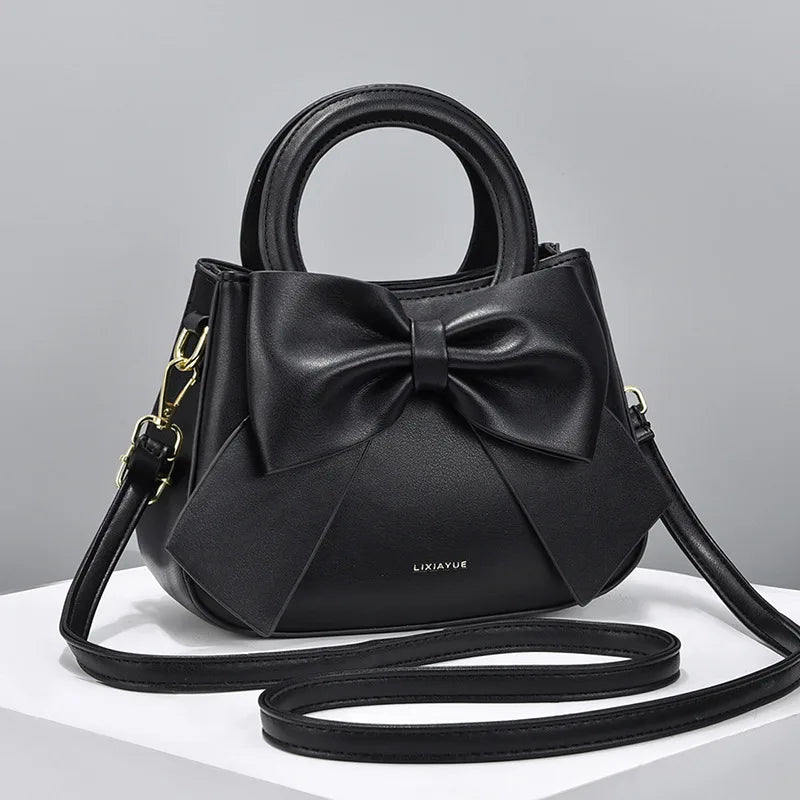 Women's Bow Handbag Sweet Messenger Bag
