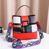 Autumn Bucket Bag Women Ladies Shoulder Handbag