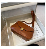 Vintage Crossbody Bag Lock Handbag Purses and Handbags
