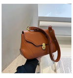 Vintage Crossbody Bag Lock Handbag Purses and Handbags