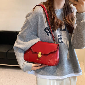 Vintage Crossbody Bag Lock Handbag Purses and Handbags