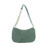 Autumn Canvas Chain Shoulder Handle Bag Small Clutch Handbag