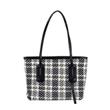 Autumn Plaid Tote Bag Hand-held Shoulder Bag