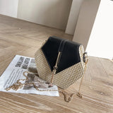 Autumn Straw Bag Woman Tassel Sweet One-shoulder Street Style