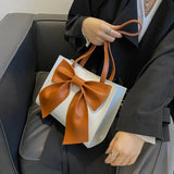 Autumn Panelled Large Tote Bag Women Handbag
