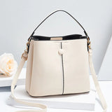 Autumn One-shoulder Bucket Bag Women Ladies Messenger Handbag