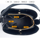 Autumn One-shoulder Bucket Bag Women Ladies Messenger Handbag