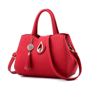 Autumn Large-capacity Tassel Messenger Handbag Women