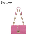 Autumn Stone Prints Women's Bag Chain Square Handbags Messenger Bags